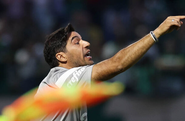 Abel Ferreira é processado pelo Al-Sadd, do Catar. O clube do Oriente Médio alega que o português descumpriu um pré-contrato assinado para assumir a equipe catari em 2024 - Foto: Cesar Greco/Palmeiras