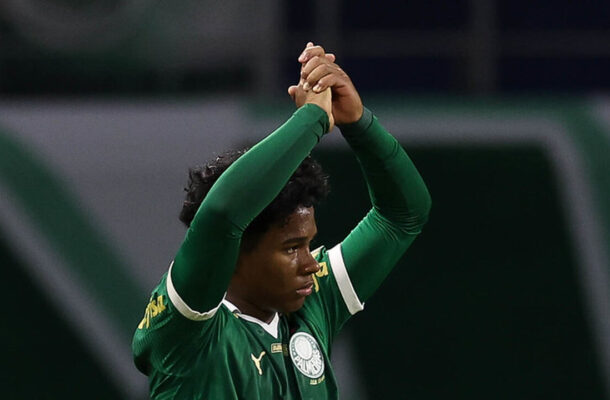 No último dia do mês de maio, Endrick fez sua última partida pelo Palmeiras. Ele estava convocado para disputara a Copa América e precisou se despedir mais cedo do Verdão, já que após a competição de seleções, iria para o Real Madrid. - Foto: Cesar Greco/Palmeiras