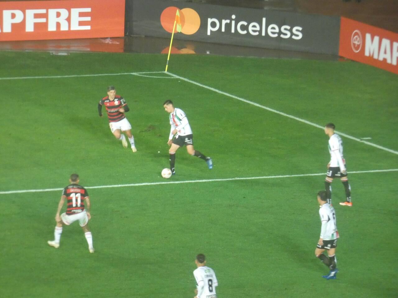 Atuações do Flamengo contra o Palestino. Show de horrores