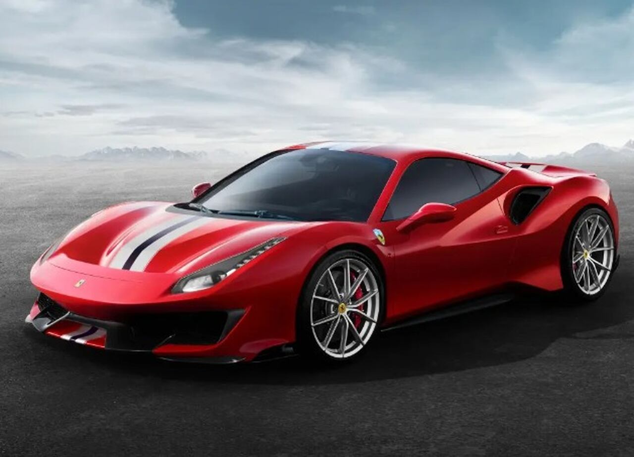 Ferrari 488 Pista , modelo de carro de Mbappé