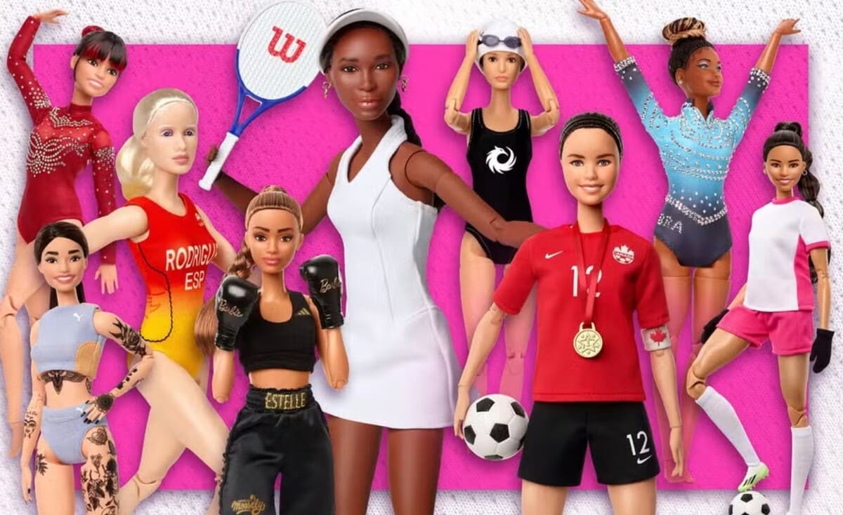 Jogadoras de futebol e ginasta brasileira ganham versão própria da Barbie; confira os modelos!