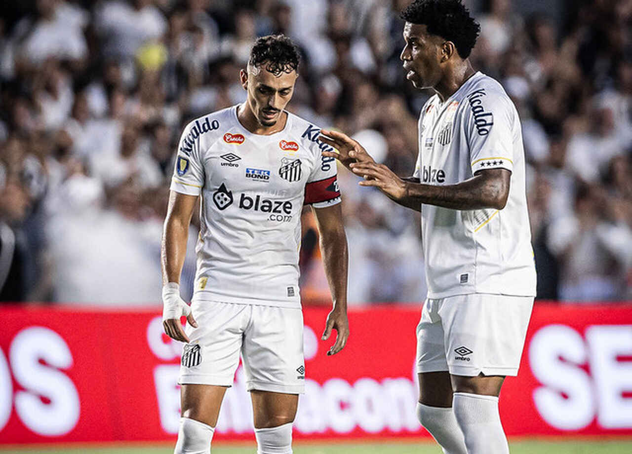 Atuações do Santos contra o Botafogo-SP: Joaquim e Ferreira se salvam na derrota