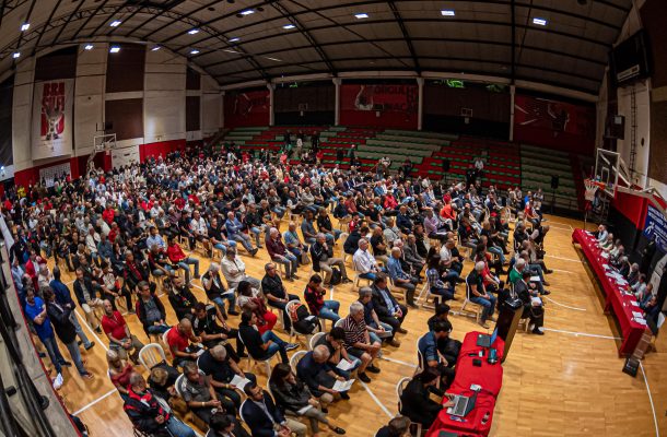 Depois da demissão de Tite, o 30 de setembro do Flamengo também foi marcado por uma data importante visando a eleição presidencial do clube. Seis candidatos conseguiram as 156 assinaturas necessárias para cada registro das chapas. Delair Dumbrosck; Luiz Eduardo Baptista (Bap); Maurício Gomes de Mattos; Pedro Paulo; Rodrigo Dunshee e Wallim Vasconcellos. O único pré-candidato que desistiu do pleito foi José Carlos Peruano, que decidiu apoiar Dunshee. Foto: Paula Reis/CRF