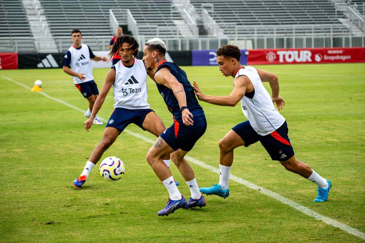 Treino Manchester United