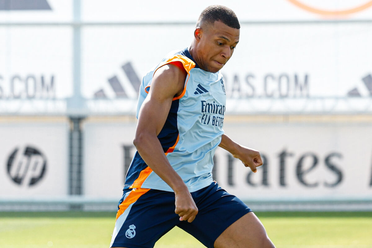 Treino Mbappé