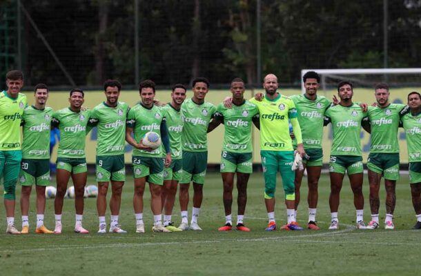 SETEMBRO - Com só uma competição para disputar, o Palmeiras aposta todas suas fichas no Brasileiro e tenta uma arrancada pelo tricampeonato, de uma forma parecida com a que aconteceu no ano passado, quando também passou o Botafogo nas rodadas finais. - Foto: Cesar Greco/Palmeiras