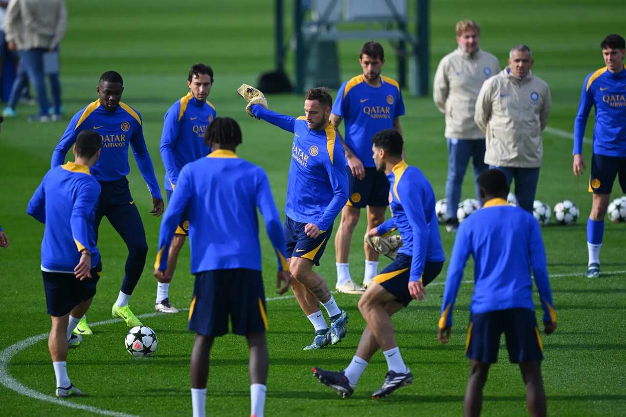 Inter Milão se prepara para mais um jogo do novo formato da Champions - Foto: Divulgação