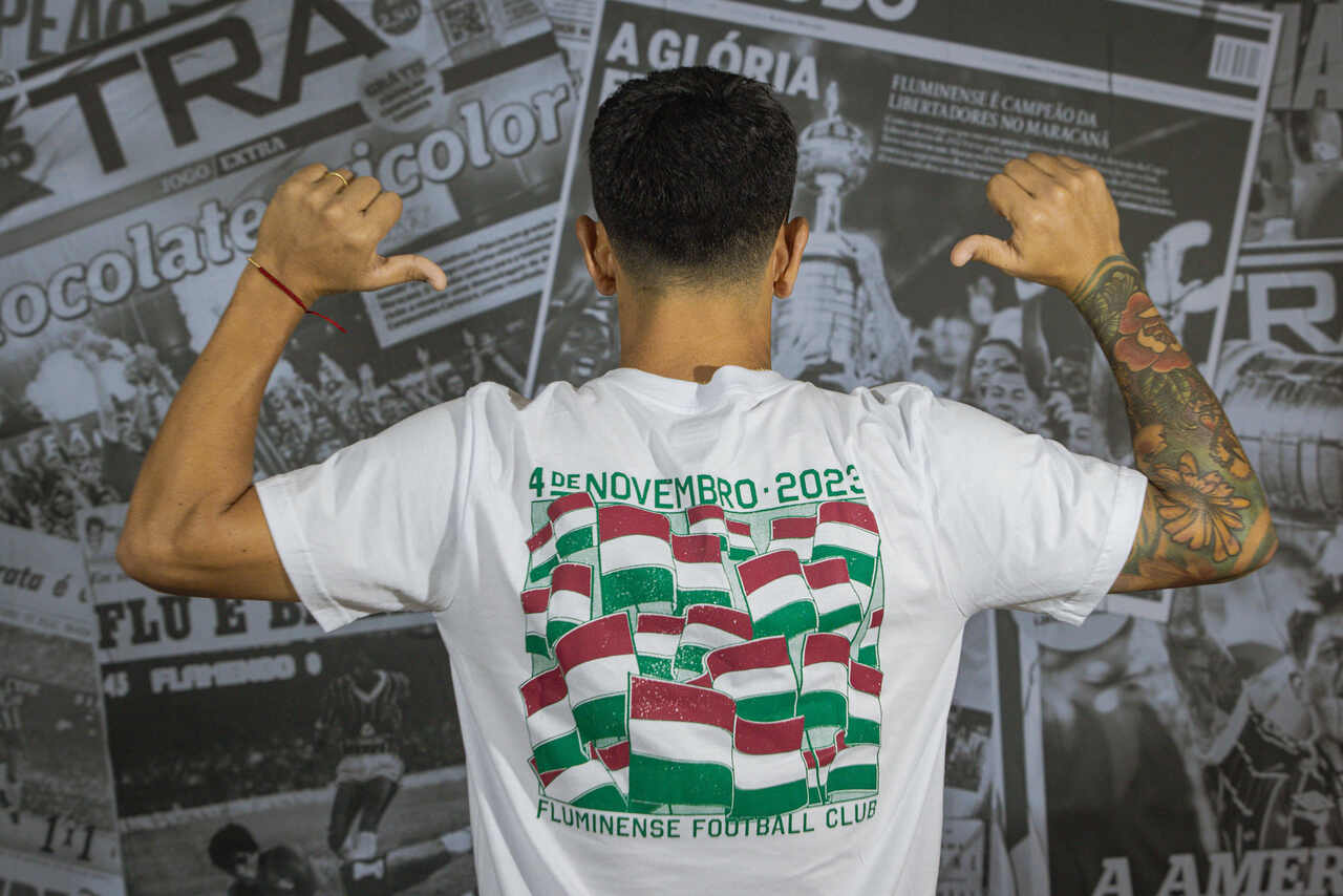 Flu lança camisa em homenagem à conquista da Libertadores