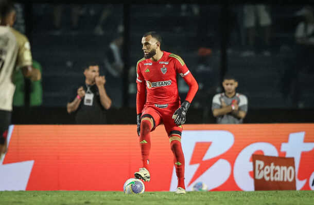 EVERSON - Sem grandes intervenções no primeiro tempo. Nenhuma culpa nos gols. Uma boa defesa  NOTA 5,5. Foto: Pedro Souza / Atlético