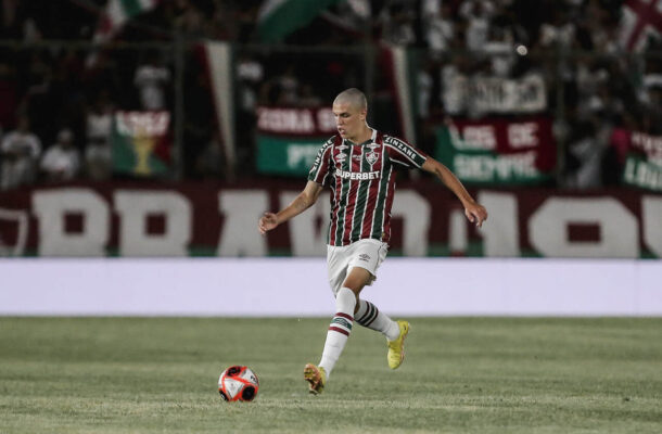 DAVI SCHUINDT - Teve uma atuação segura e teve pouco trabalho com os adversários. NOTA: 6,0 - Foto: Lucas Merçon / Fluminense FC